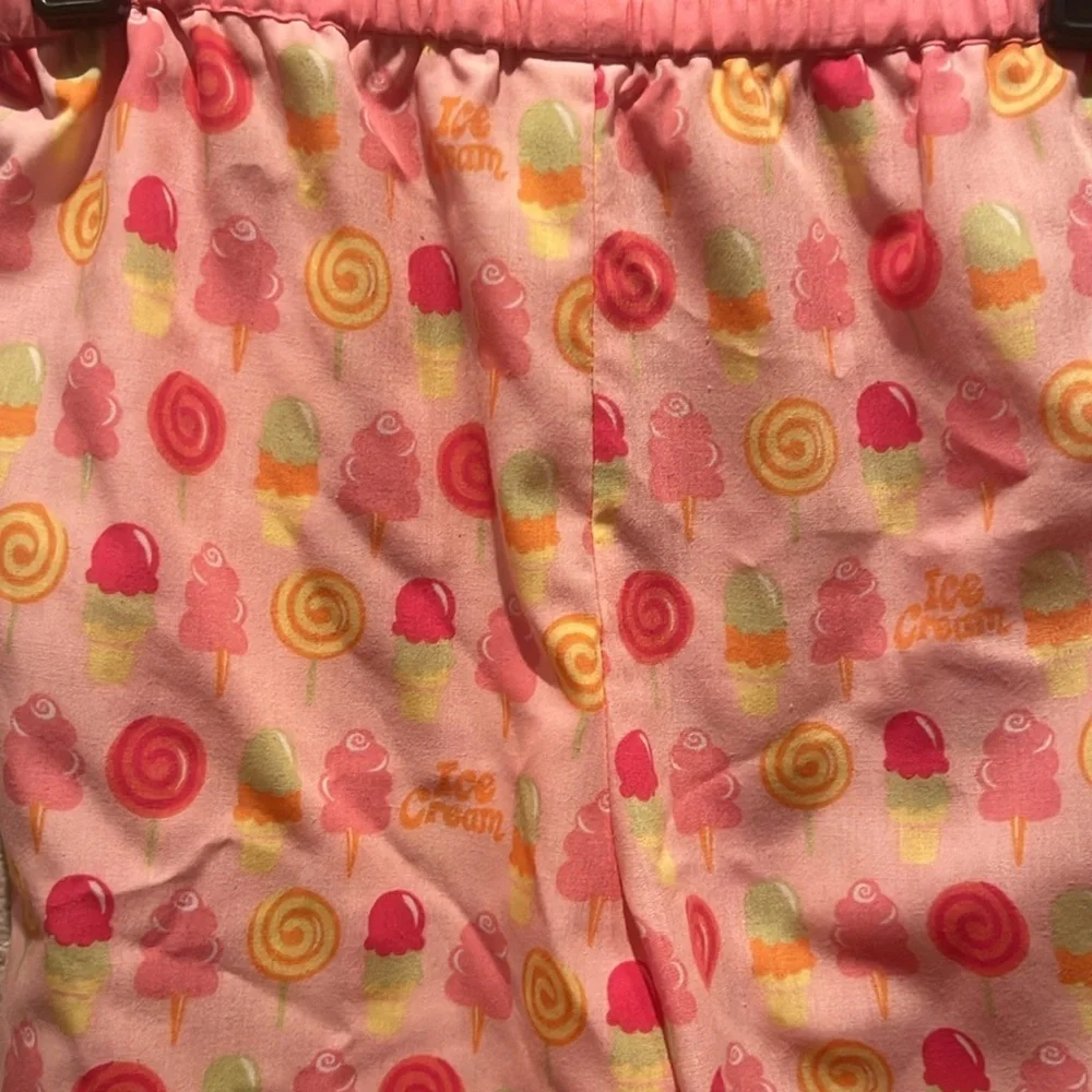 Gymboree Girl’s Lollipop Candy Cotton Candy Pajama Pants Size 4